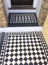 Victorian Black and White Logo - Victorian Black And White Tiles