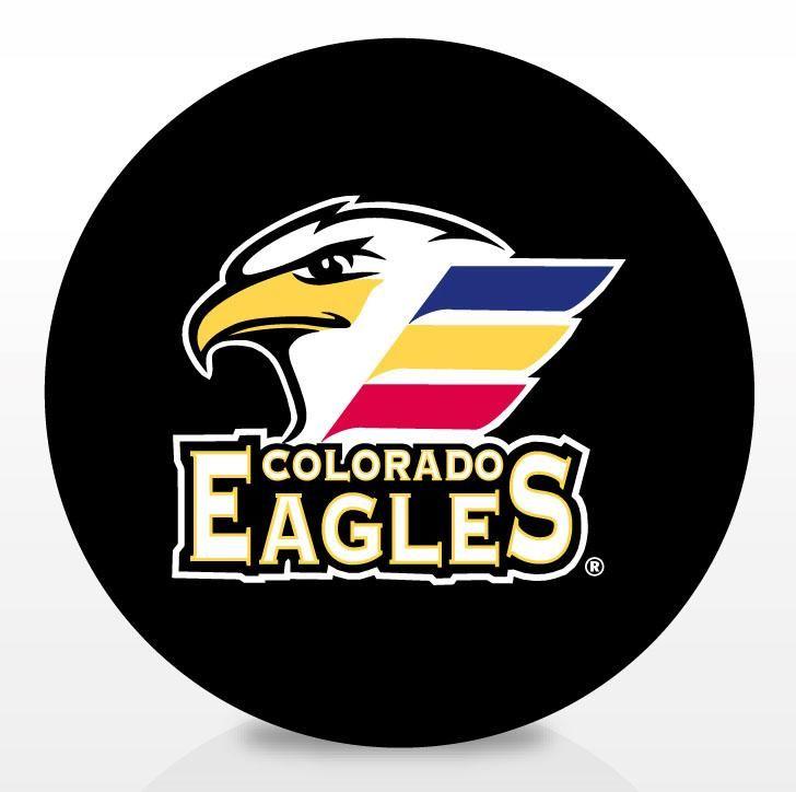 Eagles Team Logo - Colorado Eagles Team Logo Souvenir Puck – ahlstore.com