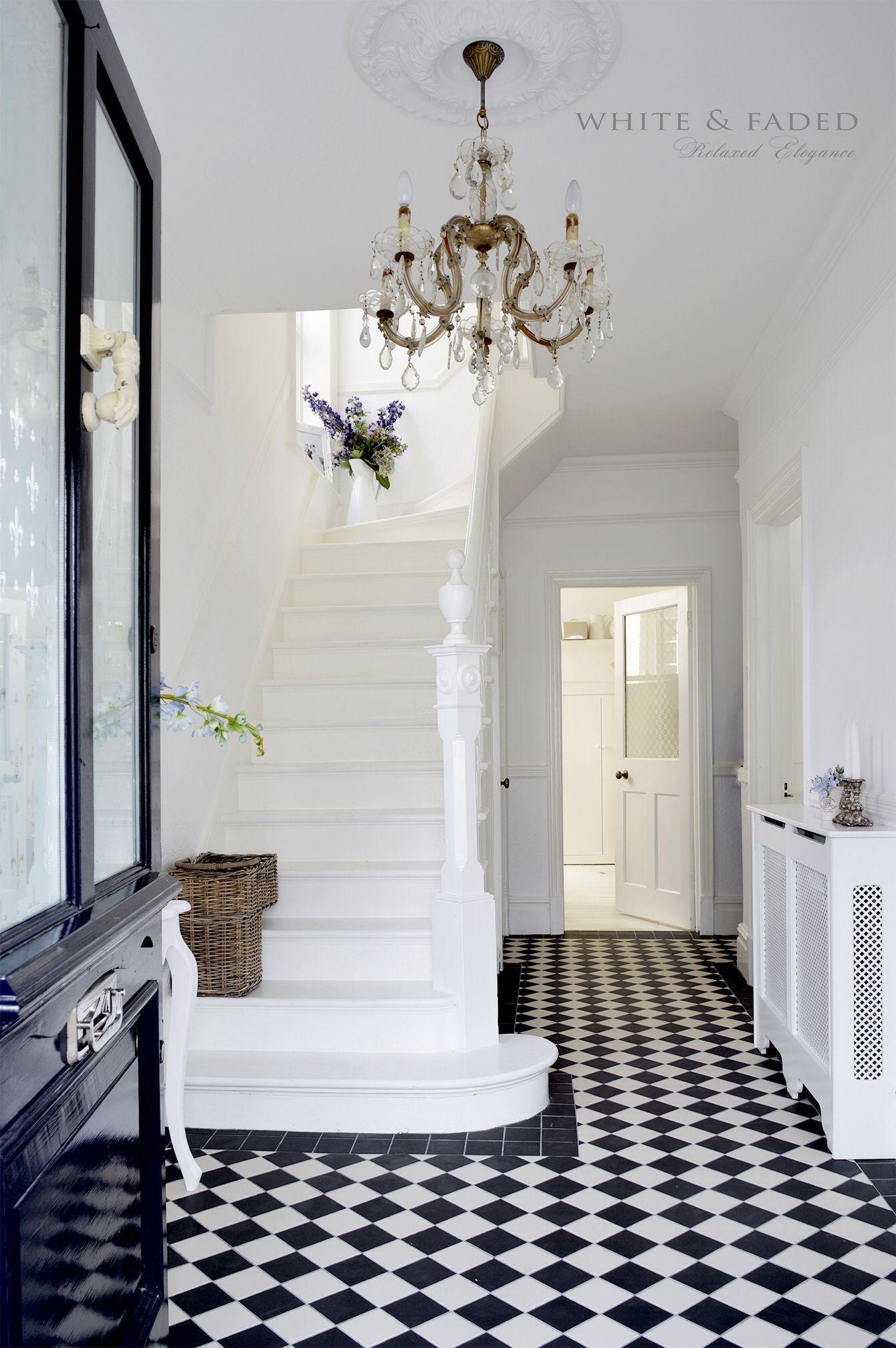 Victorian Black and White Logo - Victorian black and white tiles | For home | Pinterest | Tiled ...