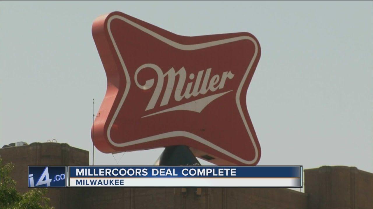 Millercoor Coors Logo - Molson Coors takes ownership of MillerCoors - YouTube