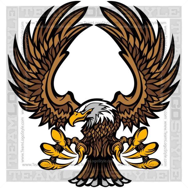 Eagles Team Logo - Eagles Team Logo - Vector Clipart Eagle