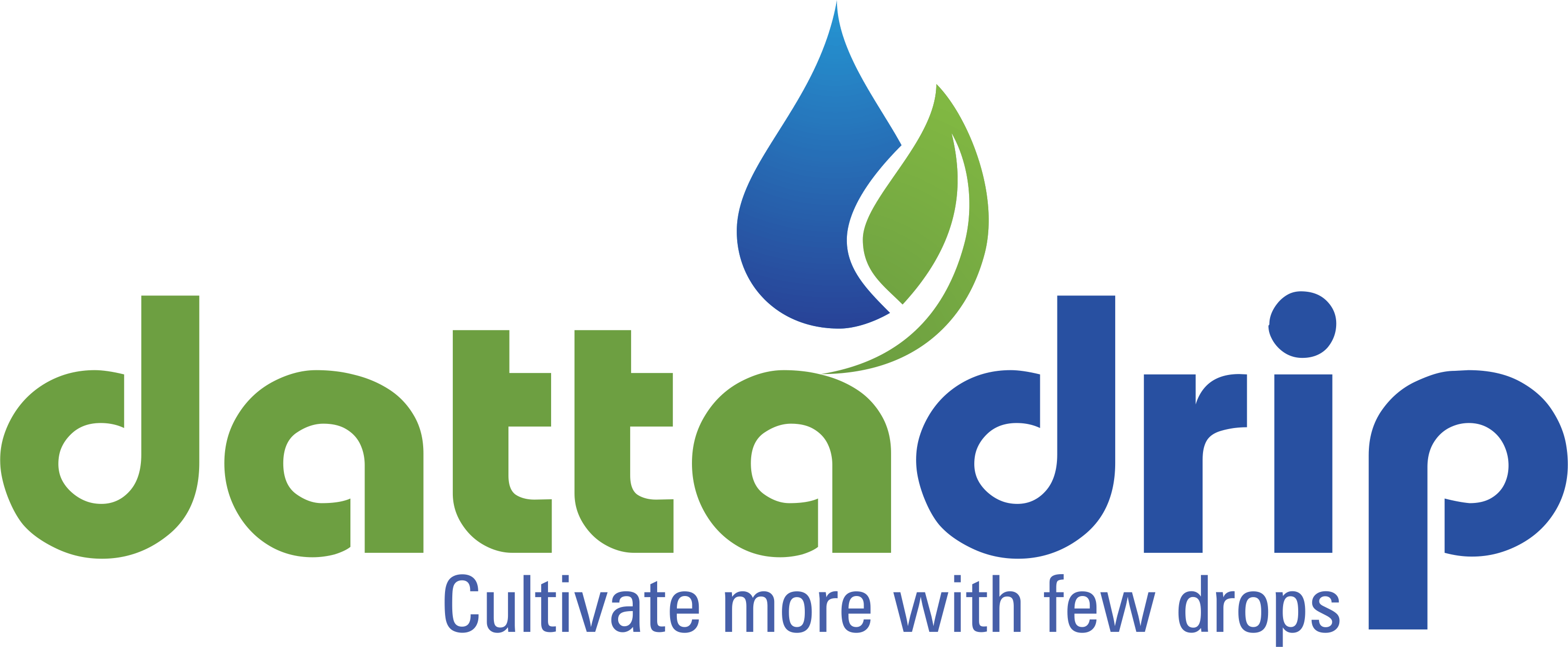 Drip Irrigation Logo - Datta Irrigation Company | Datta Drip | India