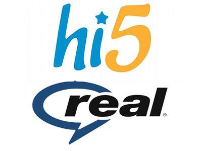 RealNetworks Logo - hi5 offers downloadable games from RealNetworks - TechShout
