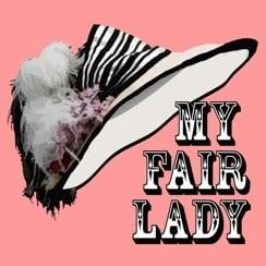 Lady as Harp Logo - My Fair Lady logo
