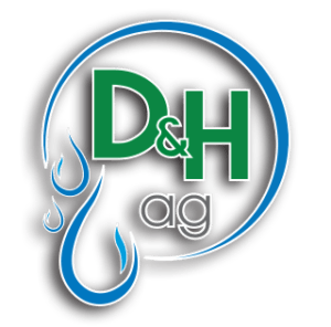 Drip Irrigation Logo - D&H Ag Services - Subsurface Drip Irrigation Experts - 806.777.8334