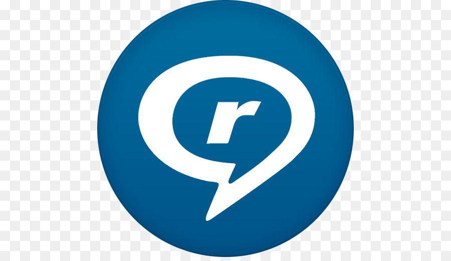 RealNetworks Logo - blue brand trademark logo player png download*512
