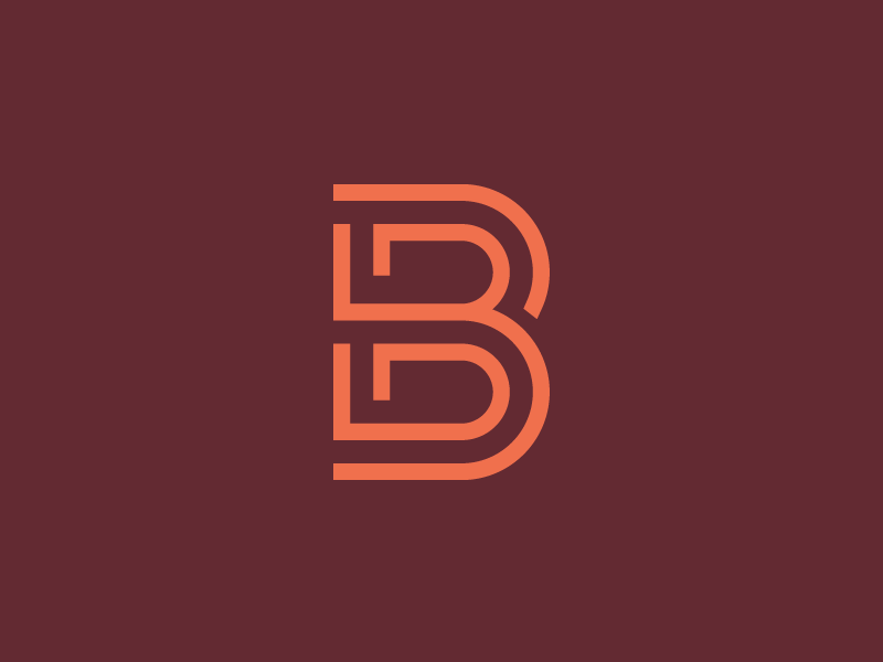 Double B Logo - Double B Monogram [2] by Connor Goicoechea | Dribbble | Dribbble