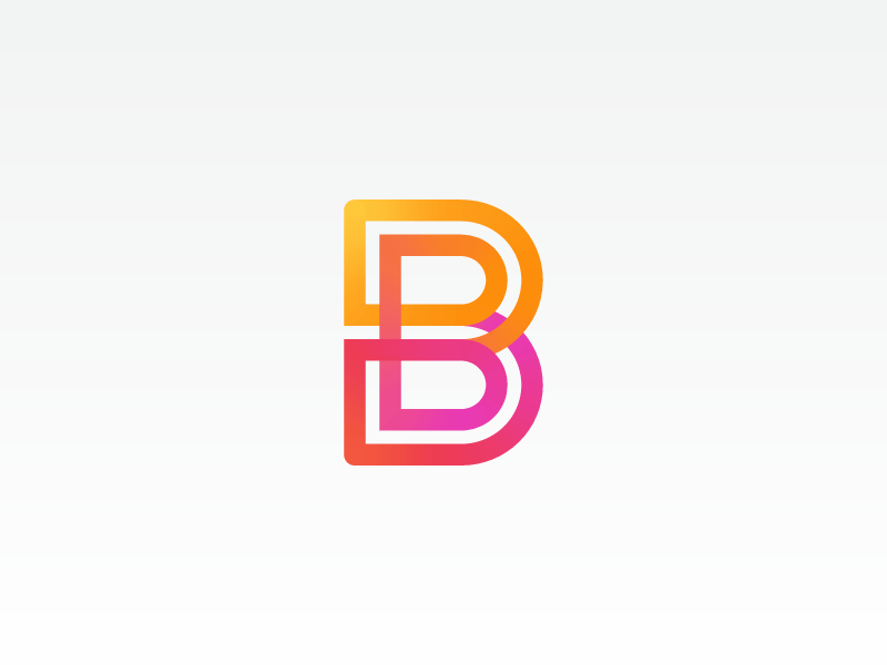 Double B Logo - Double B Monogram by Connor Goicoechea | Dribbble | Dribbble