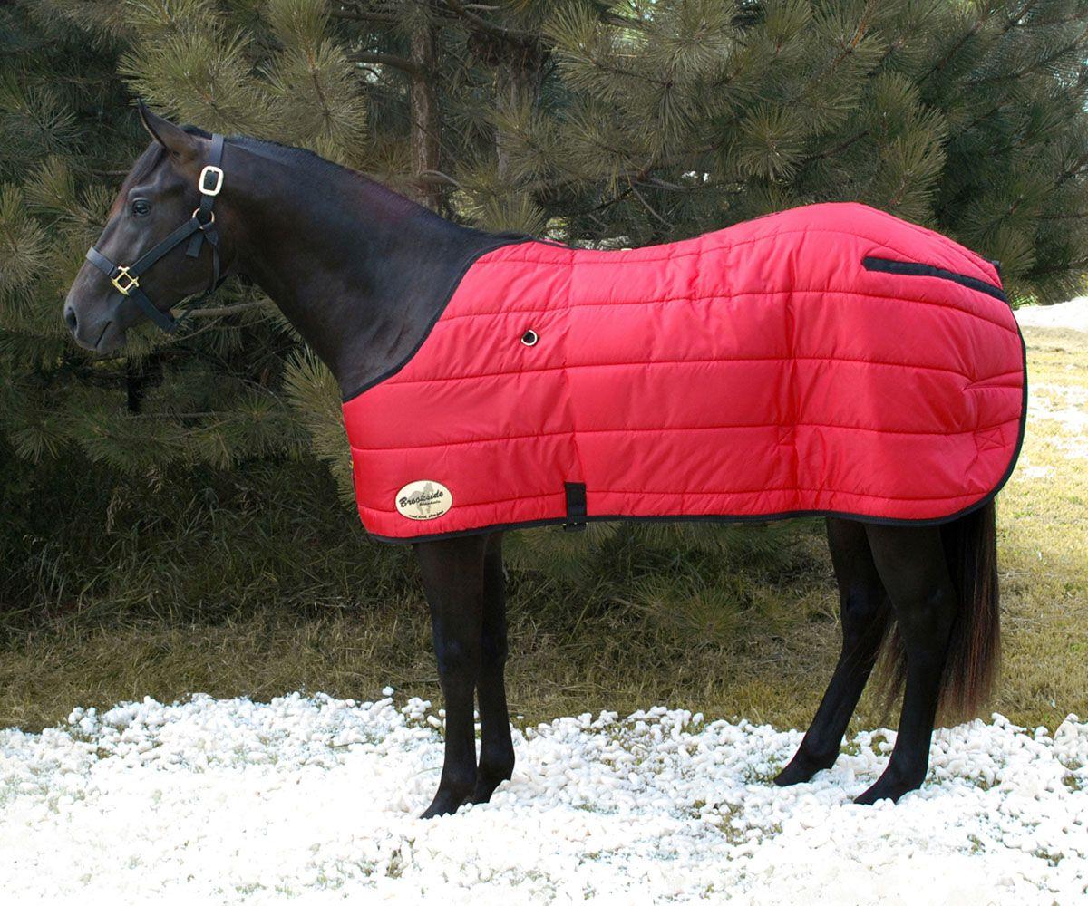 Red Black Horse Logo - Medium Weight Stable Horse Blanket Brookside - Stable | Blankets ...