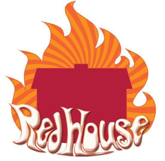 Red and Orange Restaurant Logo - Events House RestaurantRed House Restaurant