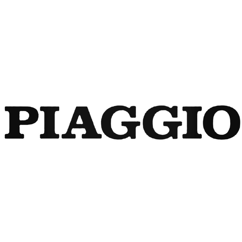 Piaggio Logo - Piaggio Logo Decal Sticker 1