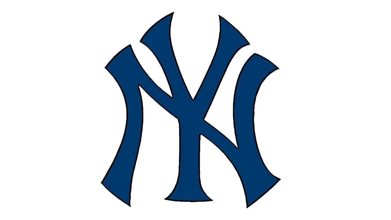 Yankees Logo - How to Draw the New York Yankees Logo (MLB) - YouTube