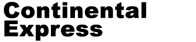 Continental Express Logo - Contact. Continental Express, CA 743 4001