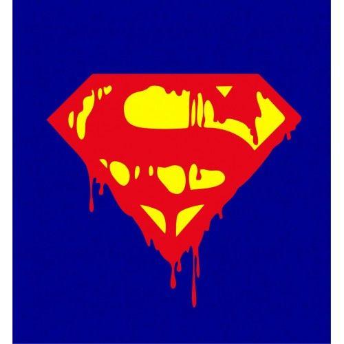 Bleeding Superman Logo - Bleeding Superman Logo