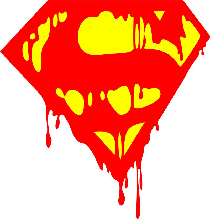 Bleeding Superman Logo - Bleeding Superman Logo Vector Free Vector cdr Download