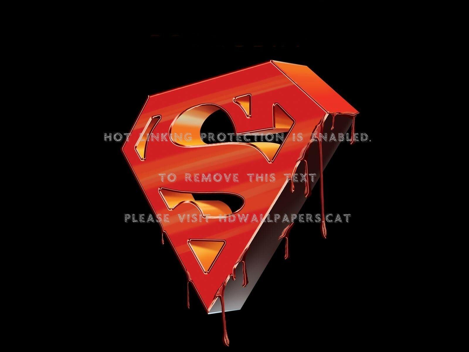 Bleeding Superman Logo - bloody superman logo bleeding entertainment