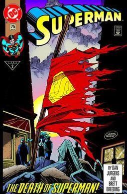 Bleeding Superman Logo - The Death of Superman