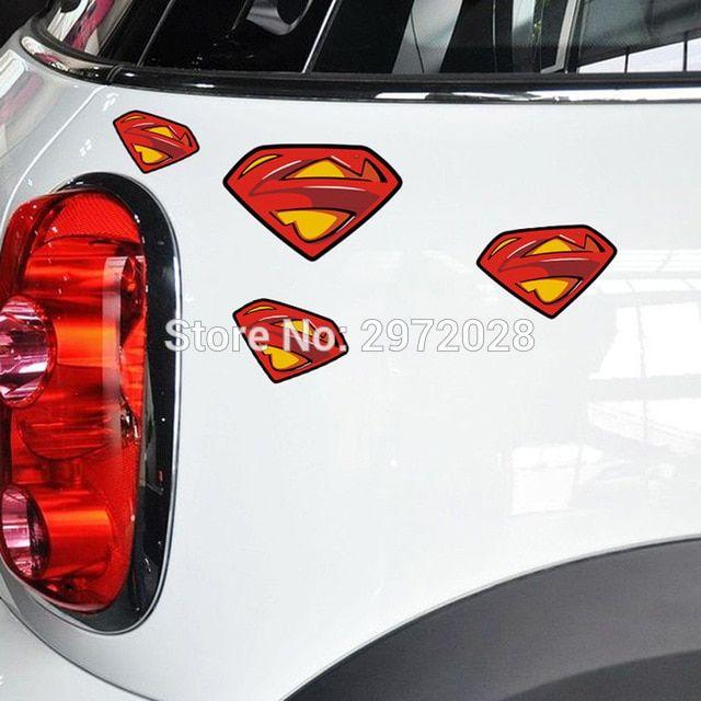 Bleeding Superman Logo - Newest Design Creative Red Logo Superman Bleeding Auto Decal ...