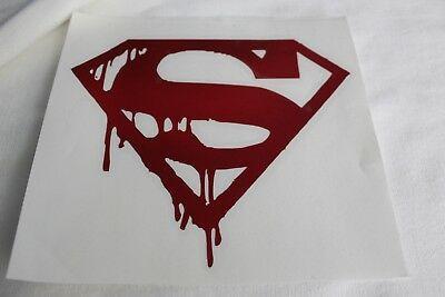 Bleeding Superman Logo - SILVER SUPERMAN LOGO Car Door Welcome Courtesy Projector Ghost ...