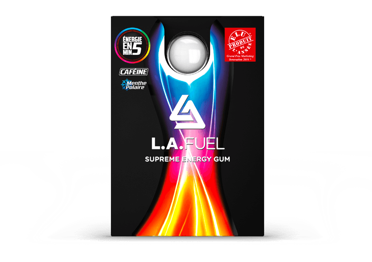 Supreme Energy Logo - L.A.Fuel Energy Gum. Chewing Gum énergisant à Base De