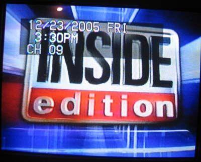 Inside Edition Logo - Inside Edition / MSNBC Live on the Craig Titus & Kelly Ryan stories