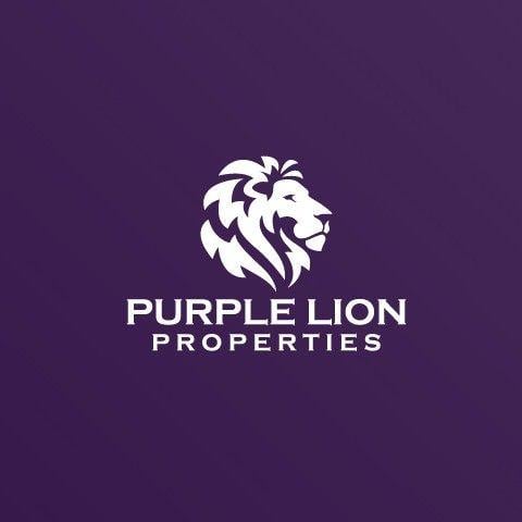 Purple Lion Logo - New Logo For My Real Estate Flipping Business 