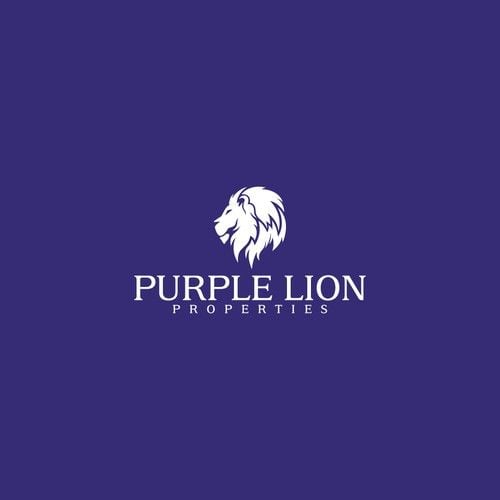 Purple Lion Logo - New Logo For My Real Estate Flipping Business 