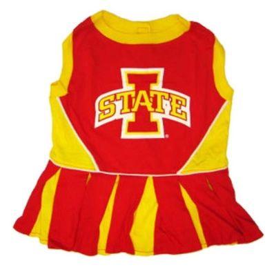 Red and Yellow Cheer Logo - Iowa State Dog Cheerleader, Costume, Outfit, Clothes, Dress