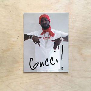 Gucci Supreme Logo - Supreme logo sticker vinyl decal skateboard laptop bogo Gucci Mane ...