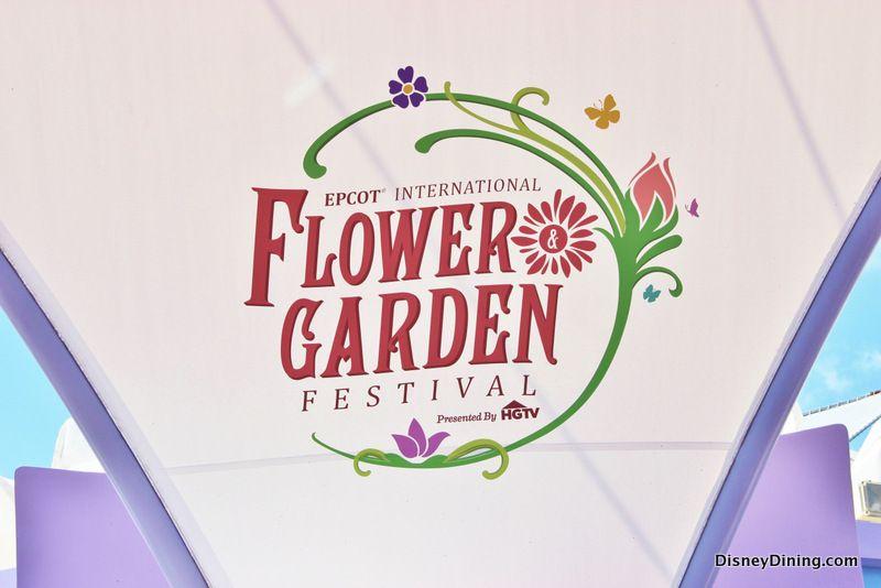 Disney Flower Logo - Logo for 2014 International Flower and Garden Festival, Epcot, Walt ...