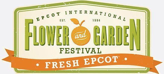 Disney Flower Logo - Epcot International Flower & Garden Festival Logo | EPCOT | Epcot ...