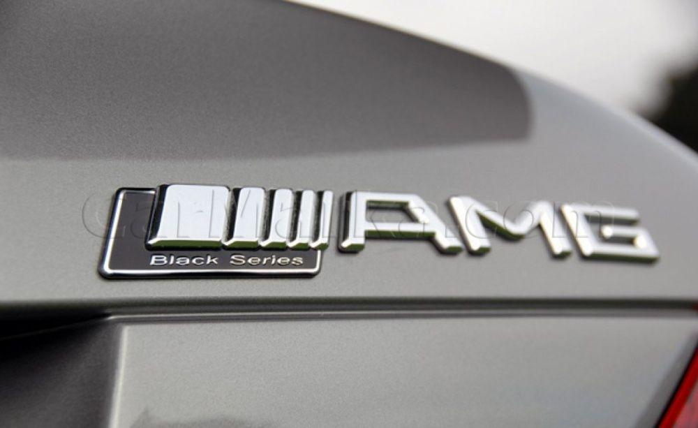 AMG Black Series Logo - MERCEDES-BENZ A CLASS W176 (A45 AMG) trunk logo black series | CM ...