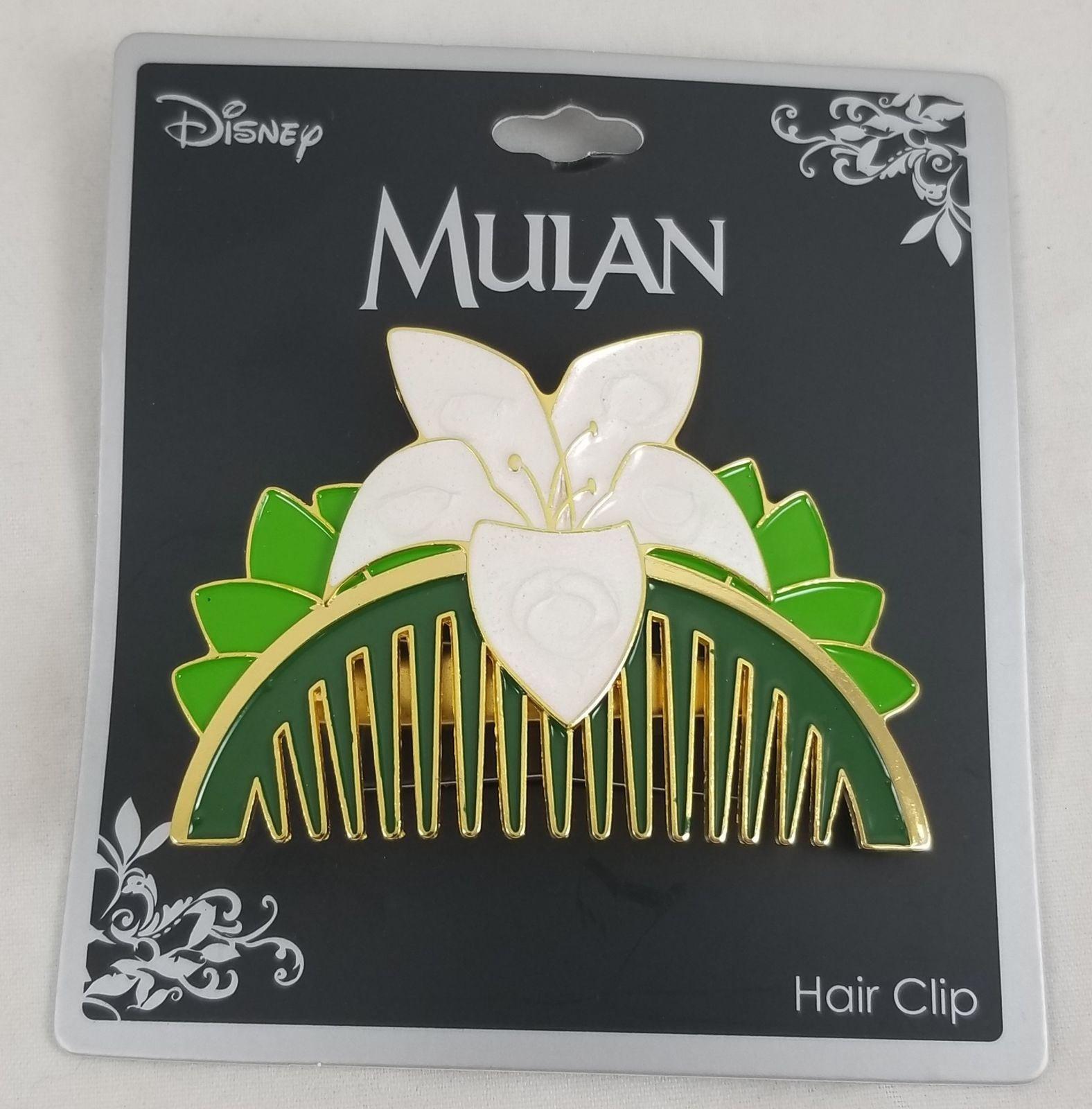Disney Flower Logo - New Disney Princess Mulan Replica Hair Comb Barrette Costume Cosplay ...