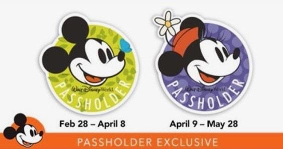 Disney Flower Logo - Disney World Annual Passholders Can Collect Two Free Magnets at ...