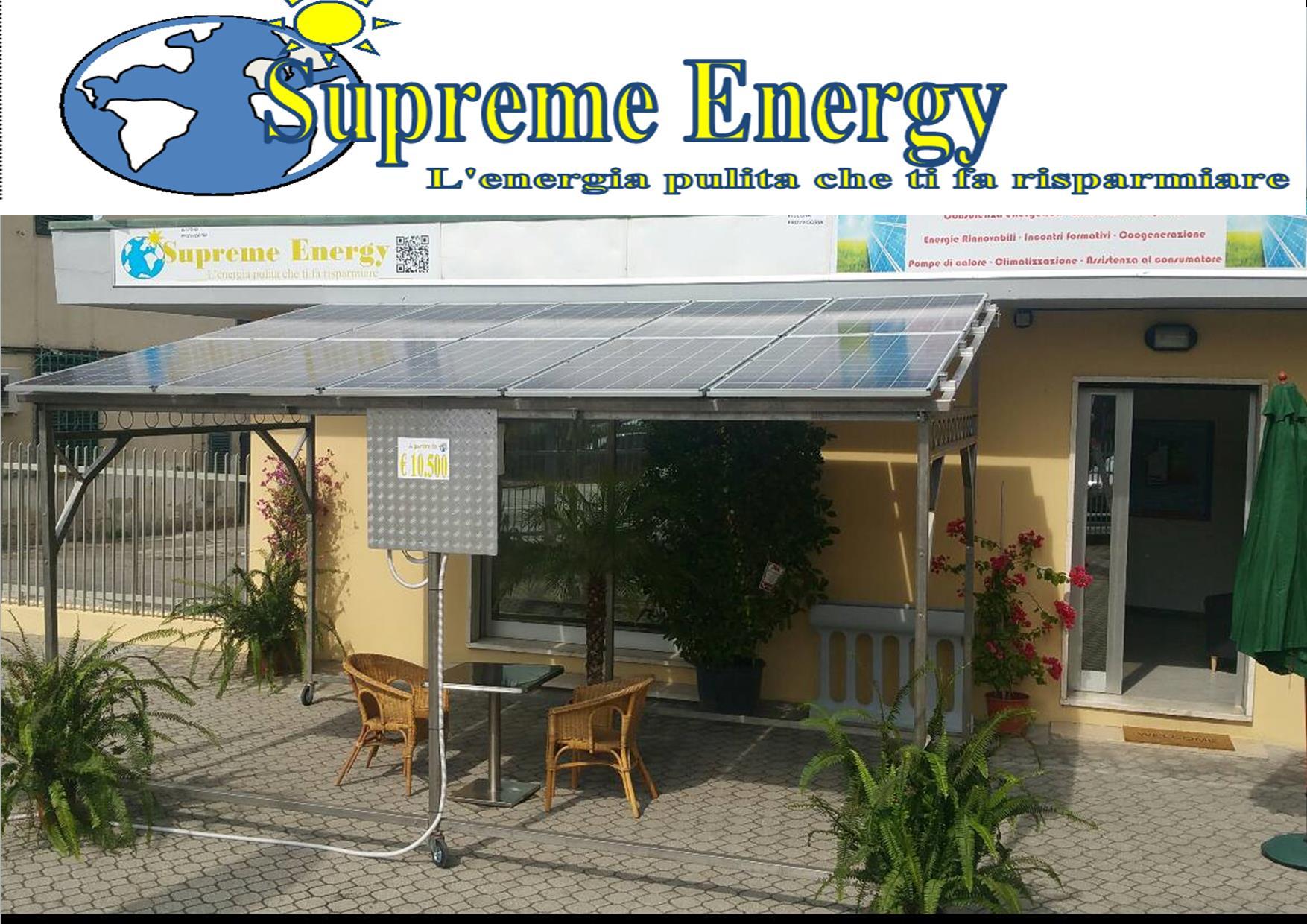 Supreme Energy Logo - Pensilina con
