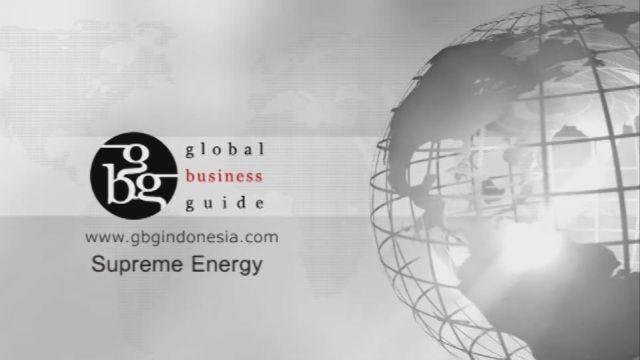 Supreme Energy Logo - Interview with Mr Supramu Santosa of Supreme Energy, Indonesia | GBG
