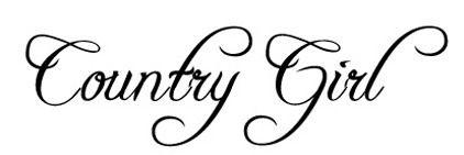 Country Girl Logo - Chronicles of a Country Girl