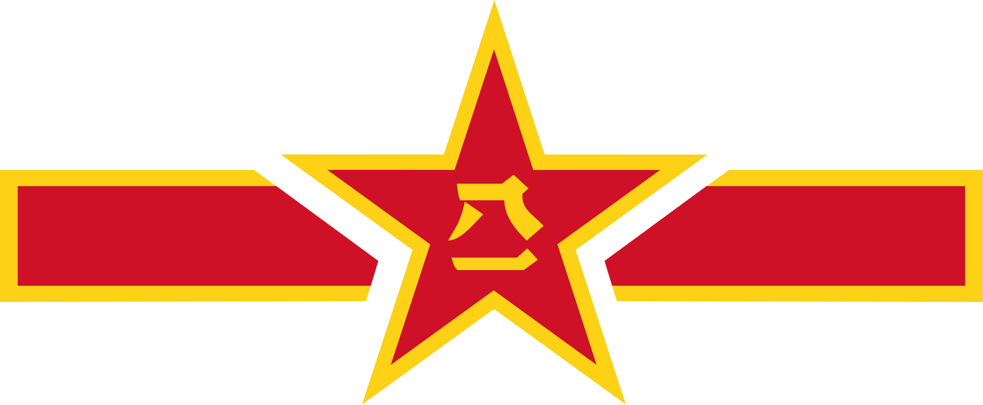 Chinese Air Force Logo - Roundel of the Peoples Liberation Army Air Force.svg