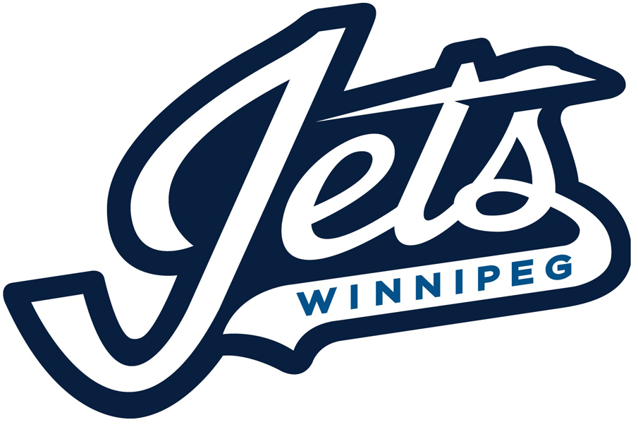 New Winnipeg Jets Logo - Winnipeg Jets Wordmark Logo - National Hockey League (NHL) - Chris ...