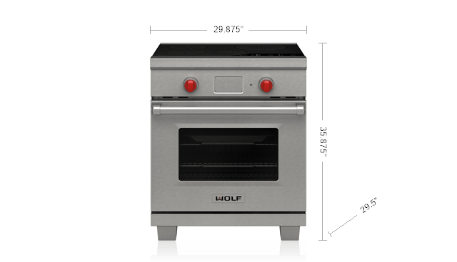 Wolf Appliance Logo - Professional Induction Range. IR304PE S PH