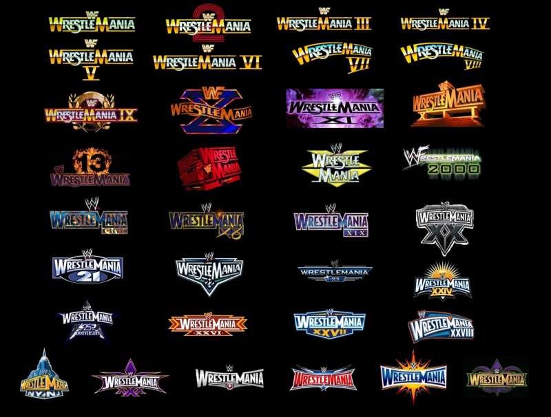 WWE Wrestlemania Logo - Ranking the 7 greatest WrestleMania sets of all time