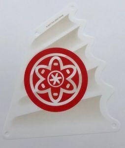 White with Red Circle X Logo - Lego New White Cloth Ninjago Boat Sail Triangular 16 x 18 Red Circle ...