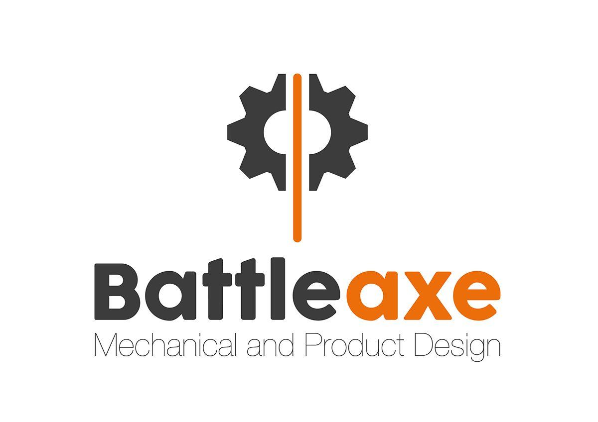 Small Company Logo - Bold, Serious, It Company Logo Design for Battleaxe Mechanical
