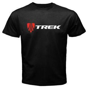Mountain Bike Logo - New TREK Bicycle Mountain Bike Logo Men's Black T Shirt Size S To