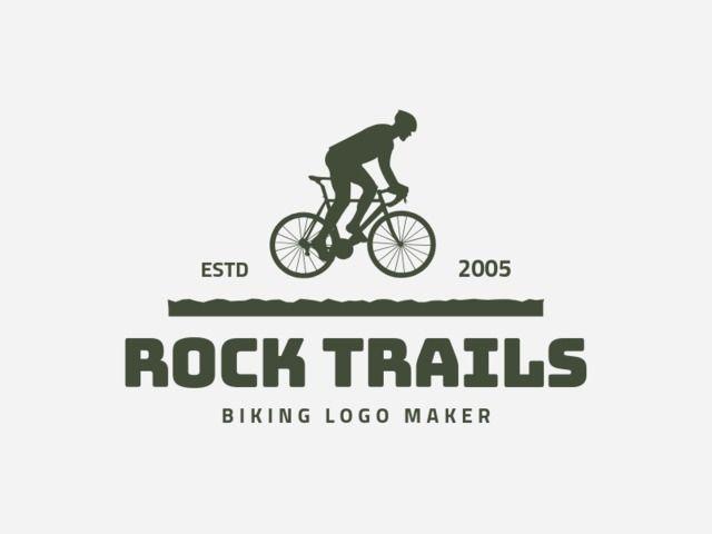 Mountain Bike Logo - Placeit - Mountain Bike Logo Maker