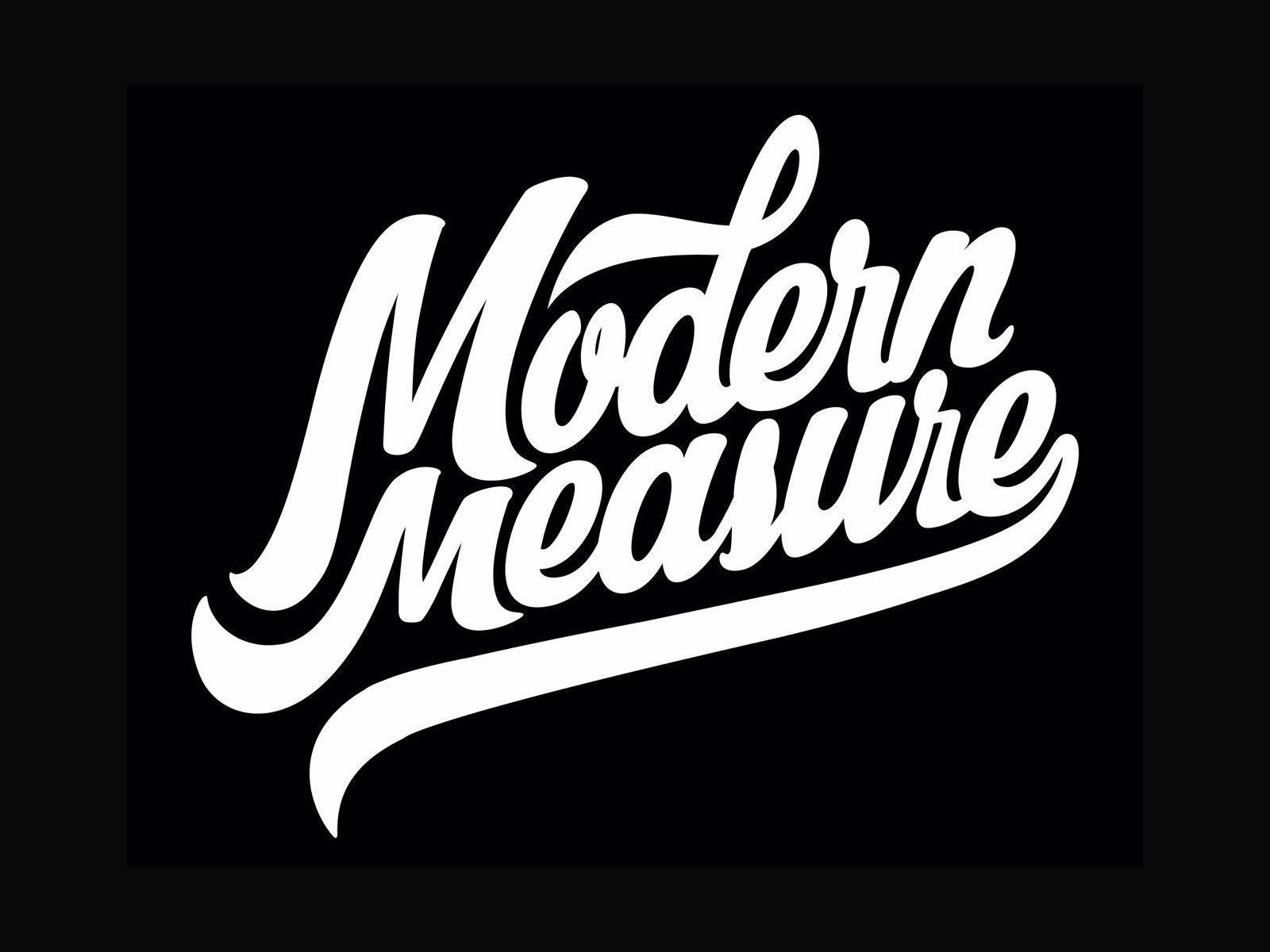 Script Logo - New script logo t-shirt | Modern Measure |
