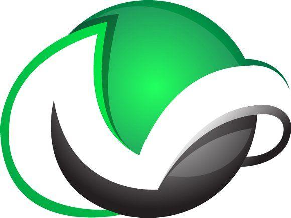 Green Sphere Logo - 3D SPHERE LOGO TEMPLATE Logo Templates Creative Market