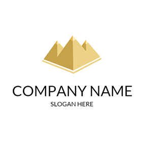 White Pyramid Logo - Free Pyramid Logo Designs. DesignEvo Logo Maker