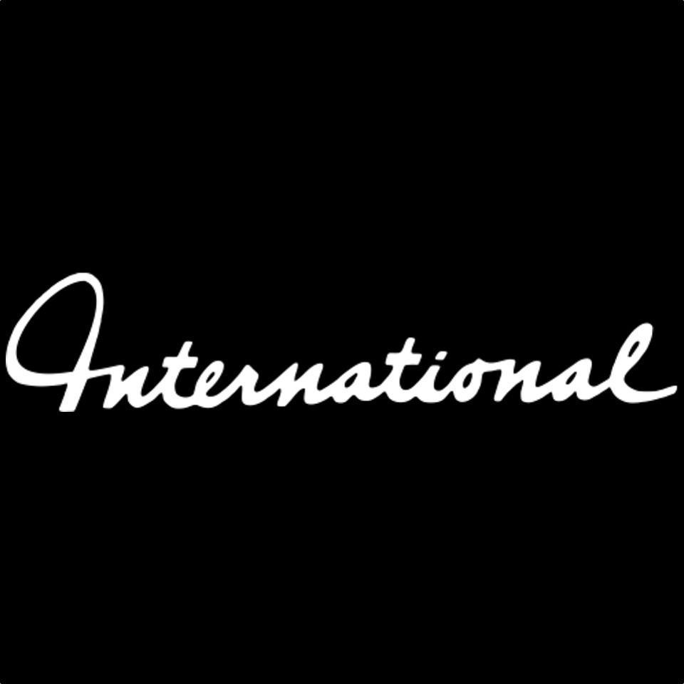 Script Logo - International Script Decal | IH GEAR