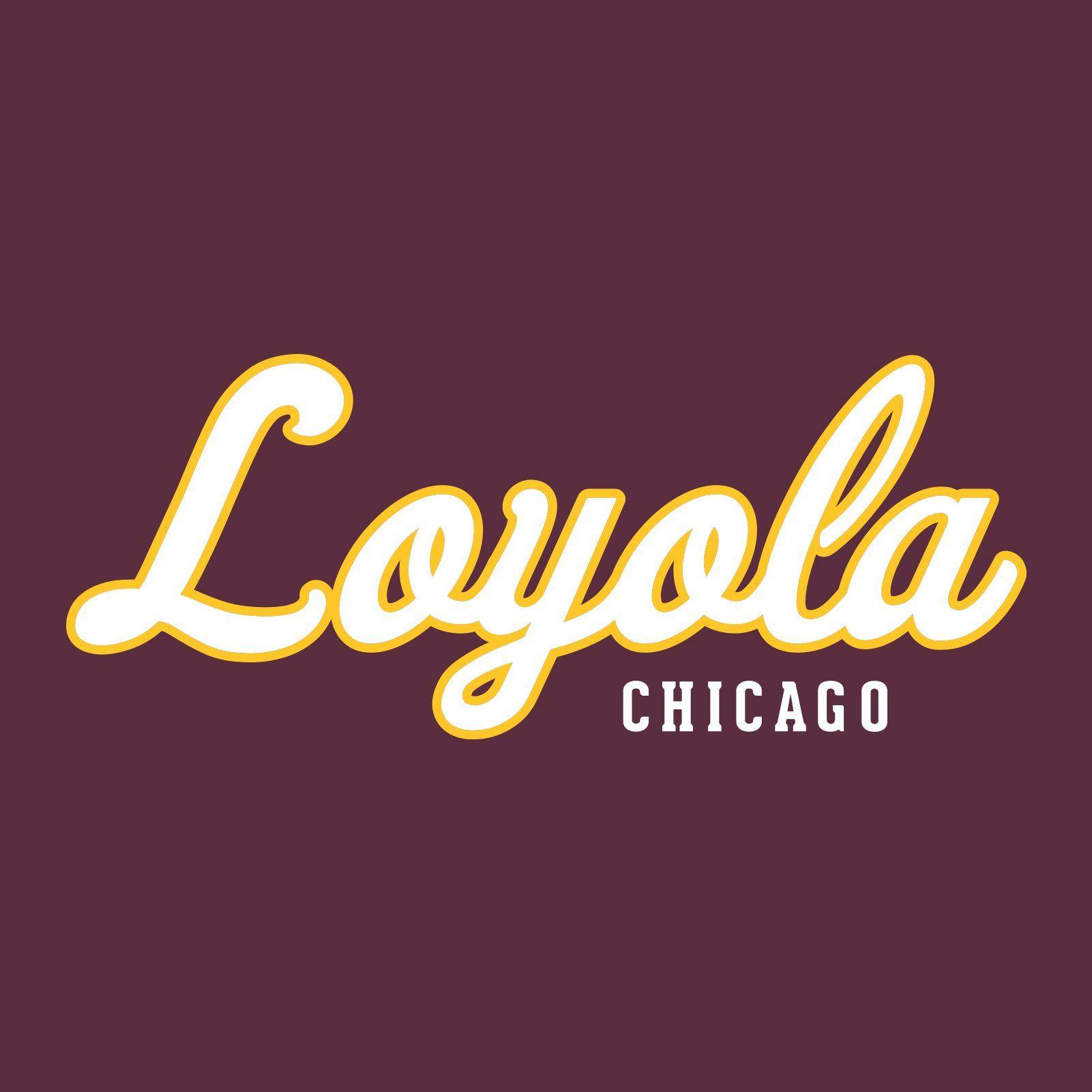 Script Logo - Loyola Chicago Script Logo T Shirt